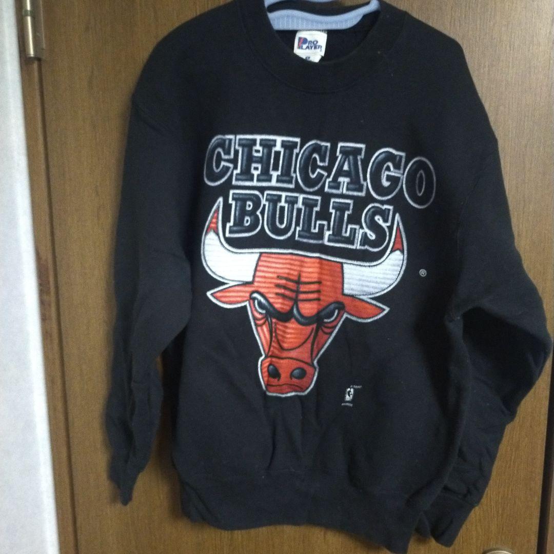 シカゴ・ブルズ スウェット 黒　未使用　ヴィンテージ　レア　９０s ジョーダン シカゴ・ブルズ スウェット 黒 未使用 ヴィンテージ レア 90s