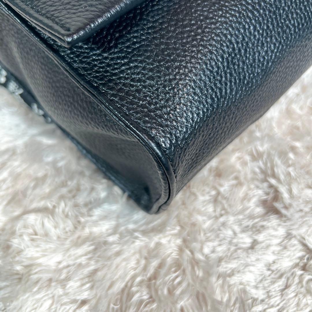 販売終了品 イアパピヨネ 《本革》柄ワイドテープショルダーバッグ ボディバッグ