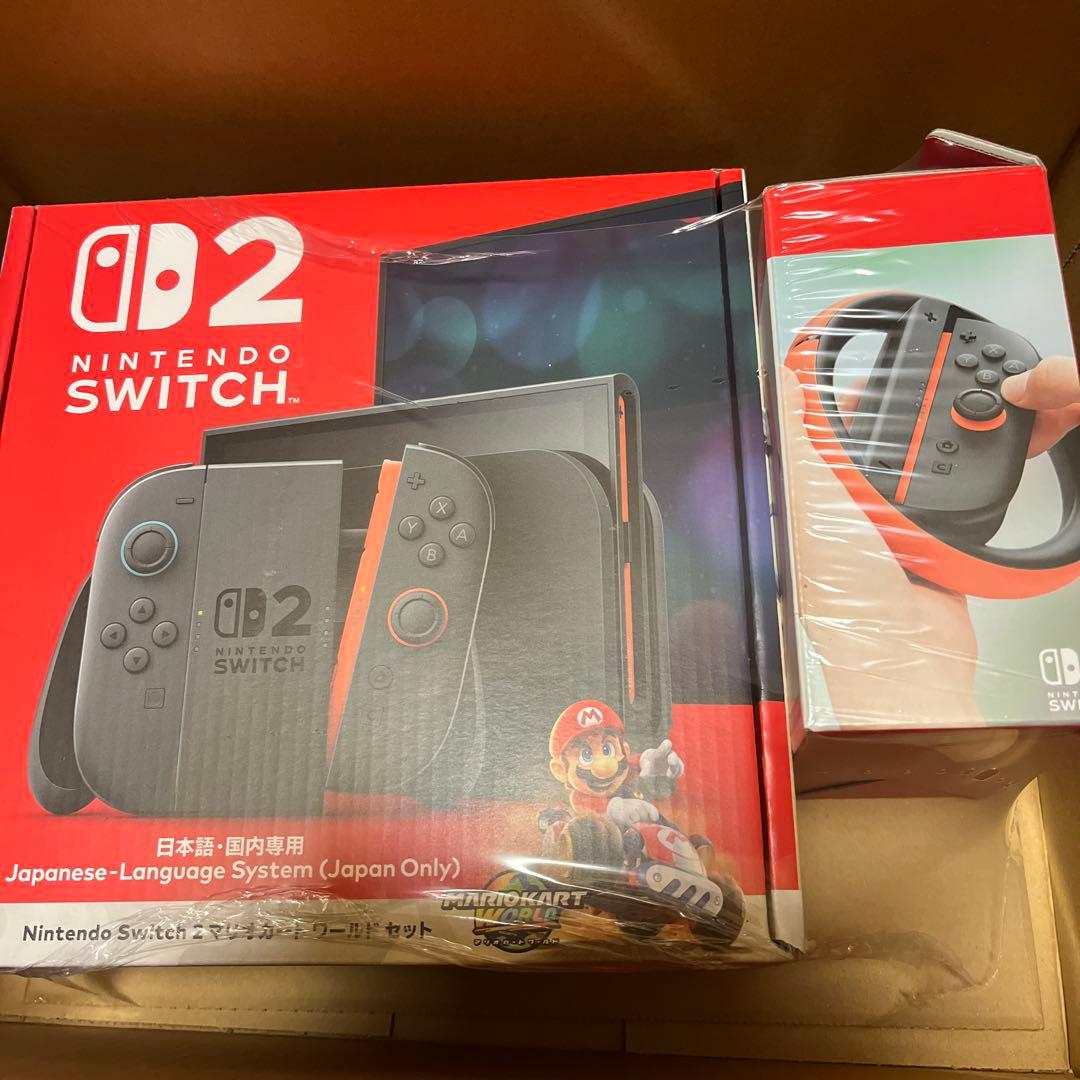 Switch 2（国内専用） マリオカートワールドセットハンドル2個セット Nintendo Switch 2 (日本語・国内専用) マリオカート ワールド セット