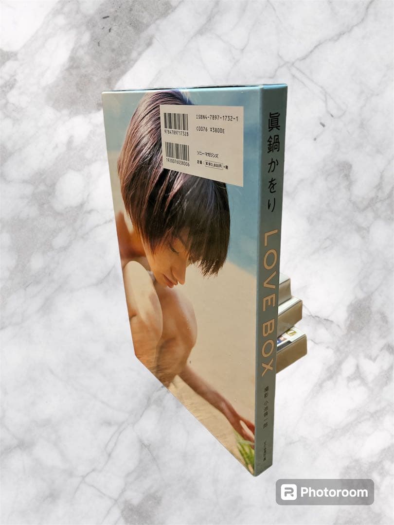 Love box : 眞鍋かをり　写真集箱入り　タレント　グラビア