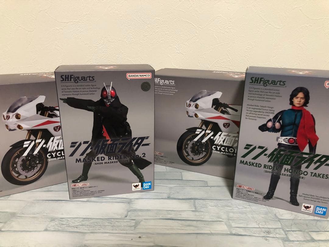 K*g様 SHフィギュアーツ　シン仮面ライダー　本郷猛仮面ライダー第2号サイクロ S.H.Figuarts 仮面ライダー／本郷猛（シン・仮面ライダー） | 魂ウェブ