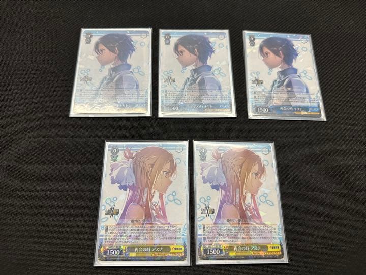 再会の時 キリト　再会の時 アスナ WS】再会の時 アスナ【RR】SAO/S71-001ヴァイスシュヴァルツ
