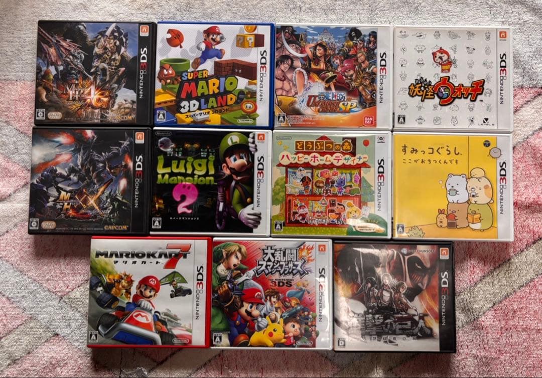 3DSソフトセット 人気ゲームタイトル 11本セット - メルカリ