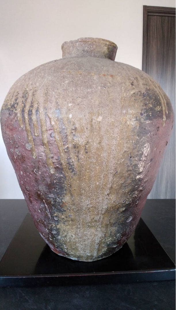 丹波焼　アンティーク　古丹波壺　古道具　六古窯　古美術　花器 rcnir-2023-00011454.jpg?v=