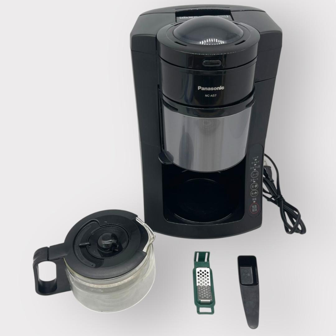 パナソニック コーヒーメーカー 全自動 ミル付きブラック NC-A57-K Amazon | パナソニック コーヒーメーカー 全自動 ミル付き 沸騰浄水