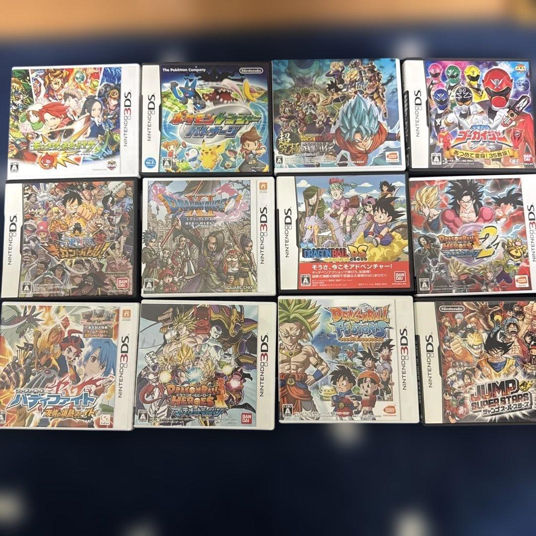 ニンテンドー3DS ソフトセット 人気アニメ等 12個セット一個あたり約