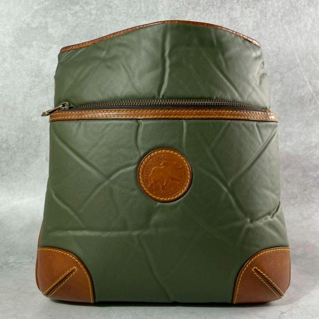 HUNTING WORLD バチューサー ショルダーバッグ 長さ調整 緑 - バッグ最