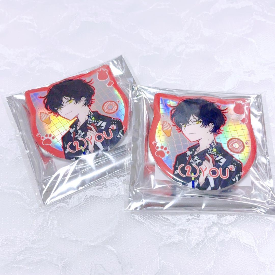 ディアヴォーカリスト ディアヴォ 中国限定 猫耳 缶バッジ ユゥ - メルカリ