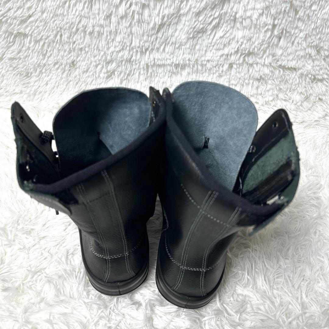 【未使用品】安全靴 26.0cm ブラック WS33 静電靴 消防 長編上