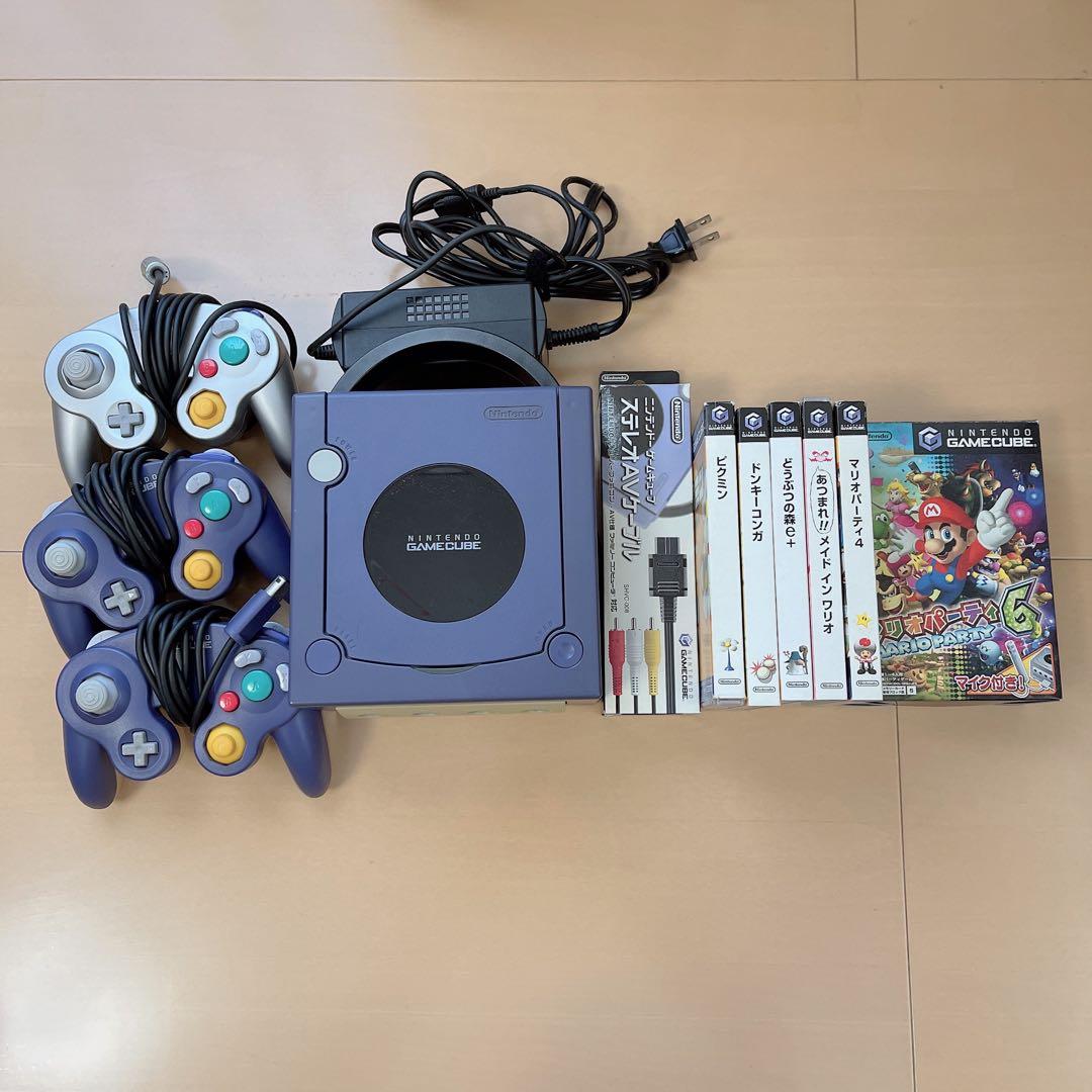 Nintendo GAMECUBE/ゲームキューブ NINTENDO GAMECUBE ゲームキューブ 本体 シルバー すぐに遊べるセット