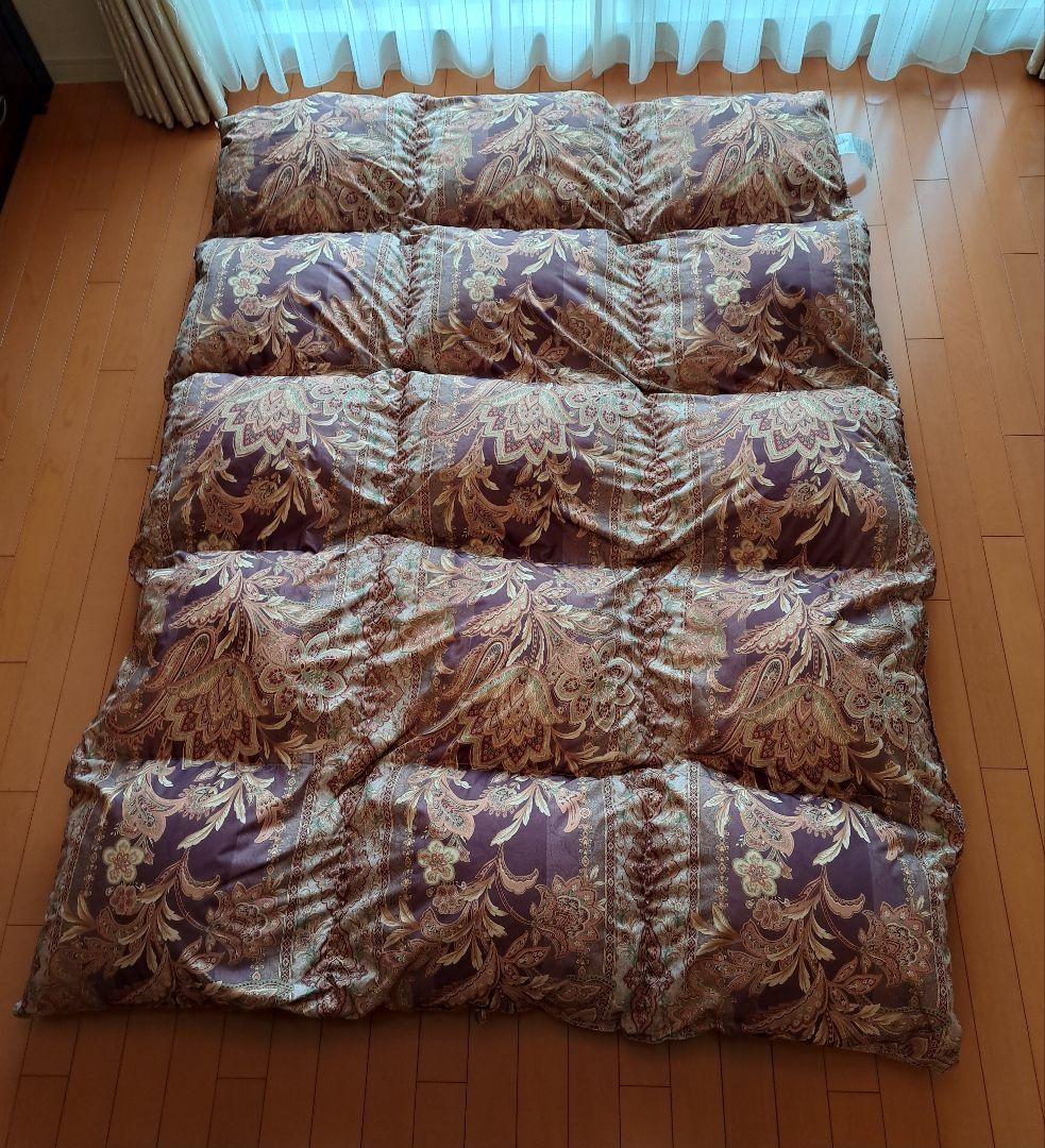 ホワイトダックダウン 羽毛掛け布団 シングル 羽毛布団 シングル 掛け布団 日本製 ホワイトダウン90％（1.2kg〜1.5kg