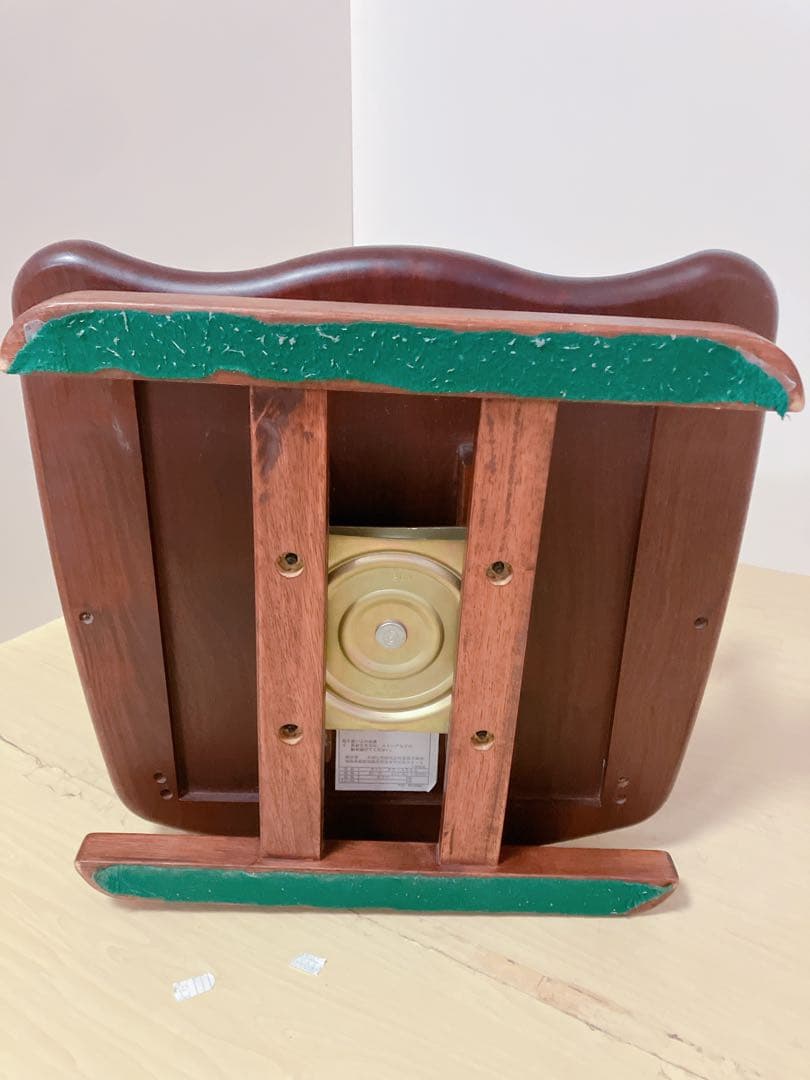 大塚家具 回転座椅子 木製 ローチェア 希少 レトロ 座椅子 回転椅子