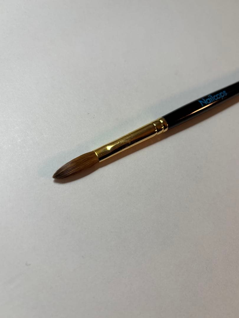 美品】Nailoops スーパーコリンスキー アクリルブラシ ネイリスト検定