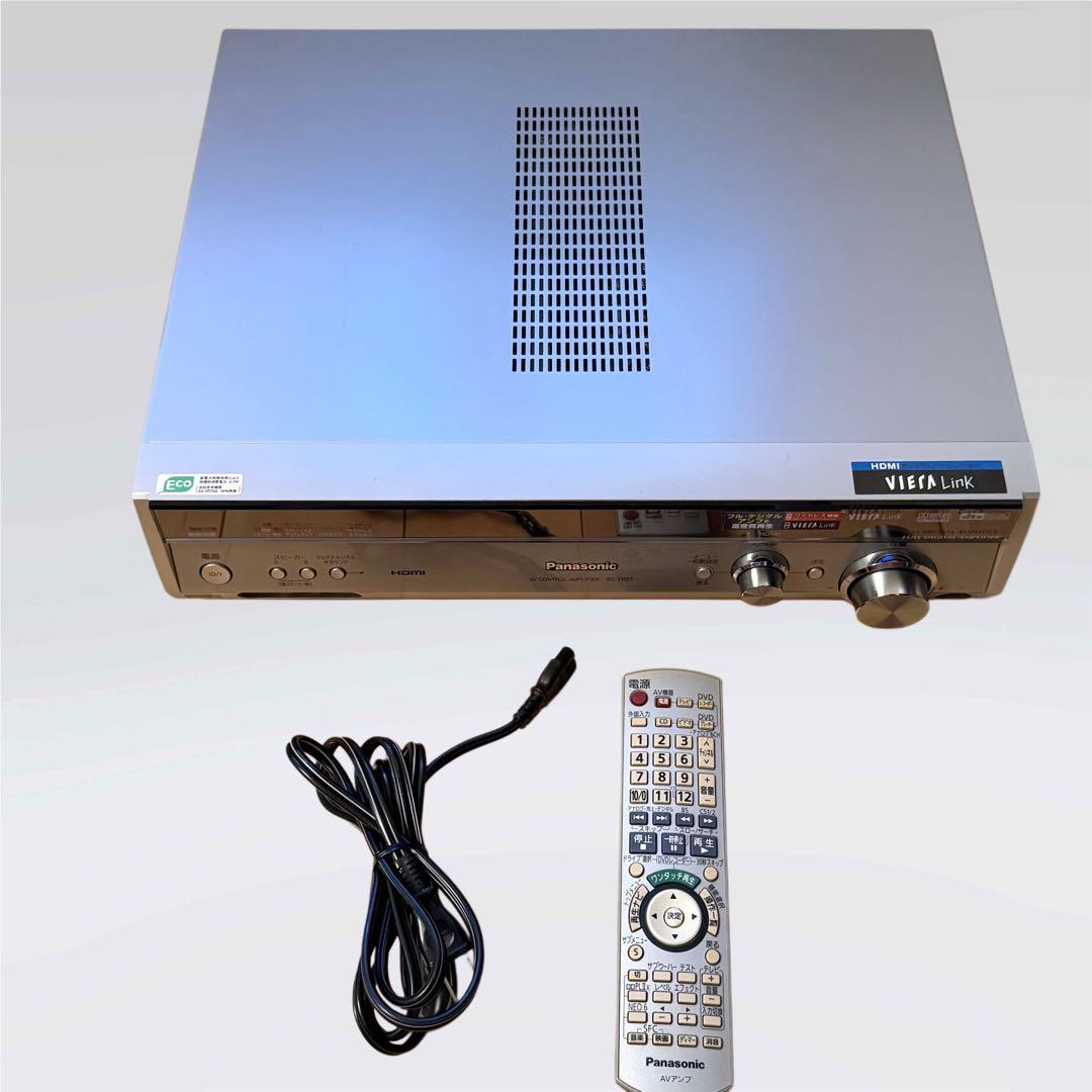 【美品】Panasonic SU-XR57 パナソニック 概要 デジタルAVコントロールアンプ SU-XR57 | テレビ（ビエラ