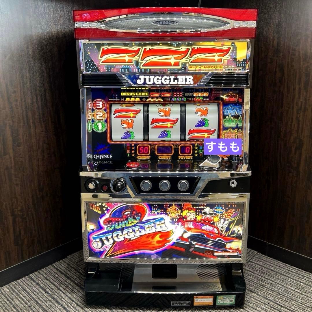 パチスロ実機 ファンキージャグラー2 コイン不要機付 送料無料 - メルカリ