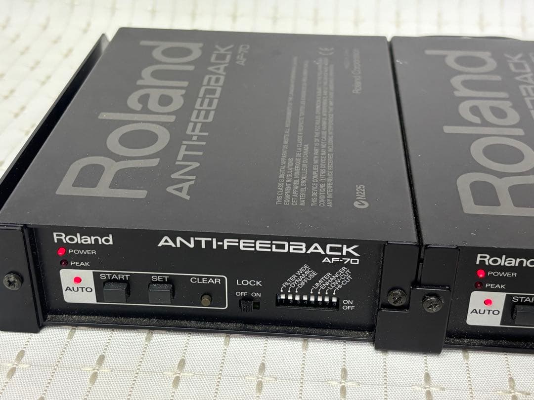 Roland アンチフィードバック AF-70 2台セット Roland アンチフィードバック AF-70 2台セット Roland アンチ