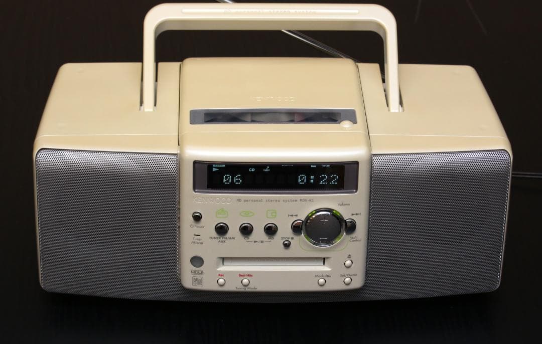KENWOOD MDX-K1 CD/MD/TUNER コンポ ラジカセ 極美品 - メルカリ