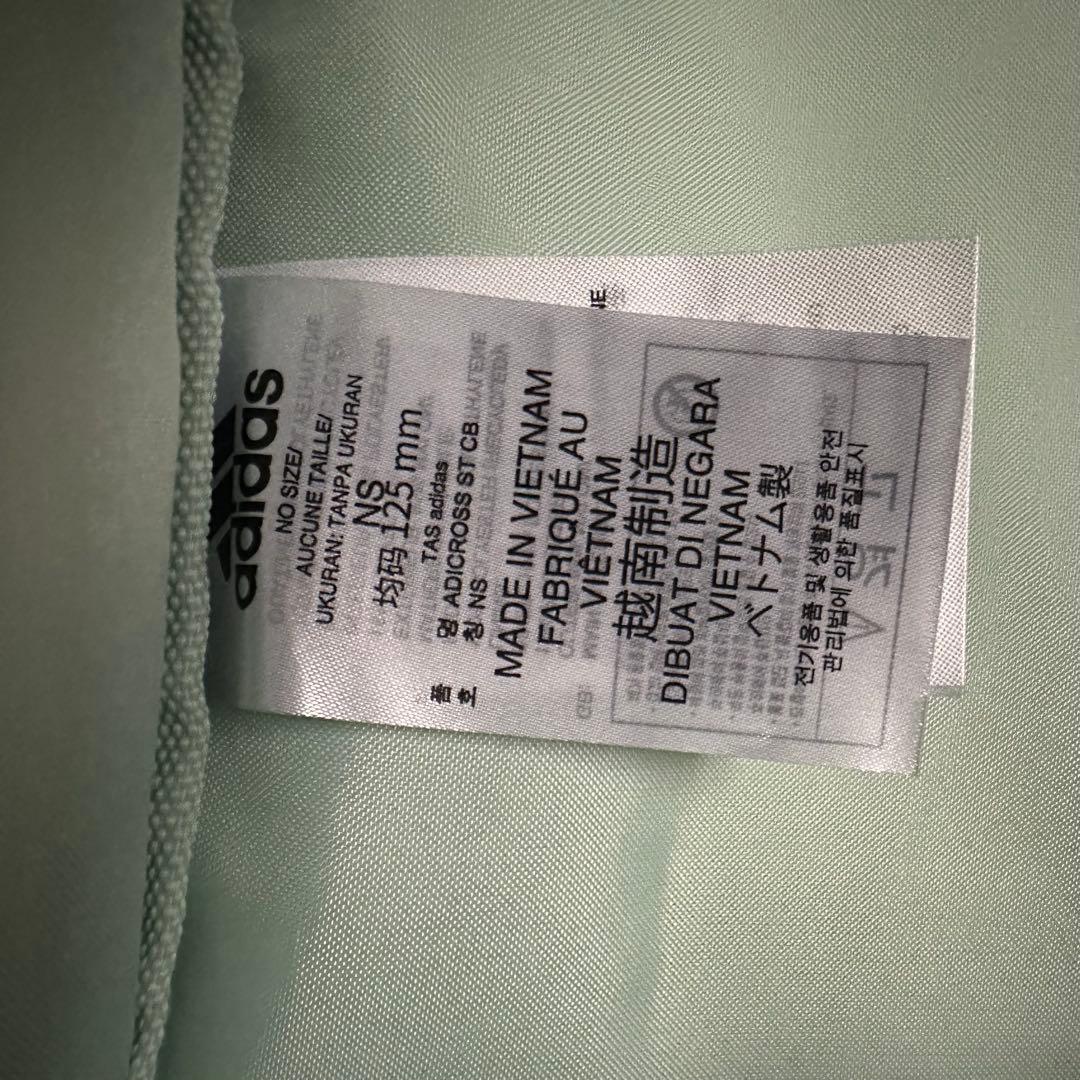 完売 希少 アディダス ADICROSS アディクロス ヘザーウィールバッグ