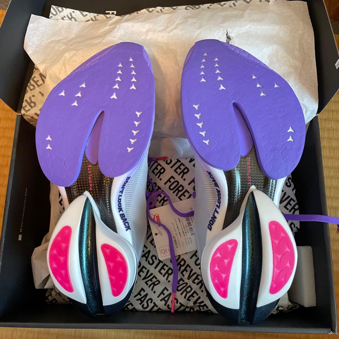 PUMA FAST-R NITRO ELITE3 ホワイト/パープル - メルカリ