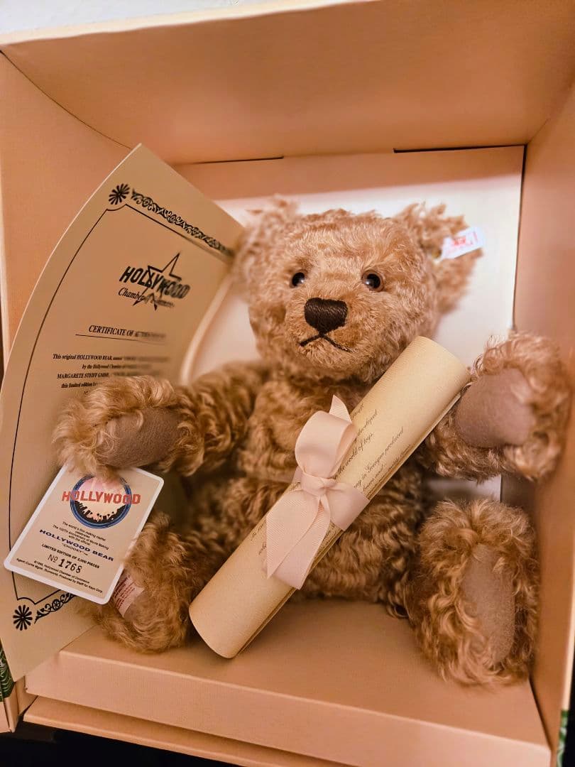 ✨セール最終価格✨【希少】シュタイフテディベア✴ハリウッド・ベア