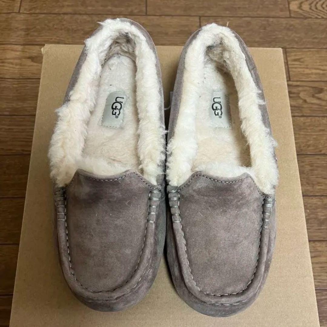 UGG モカシン グレー 24cm - メルカリ