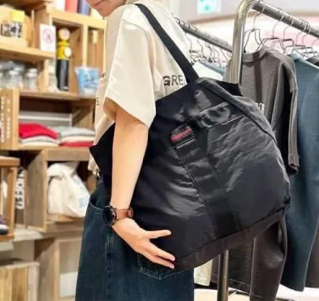 新品ブリーフィング パッカブル2WAYトート&ショルダー肩掛け 斜め掛け