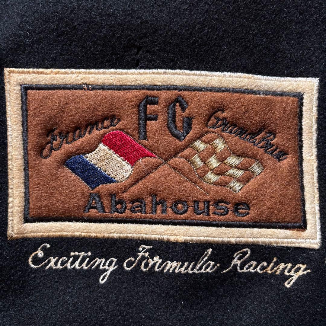 日本製】 オールドアバハウス スタジャン F-1 フランスGP フリーサイズ