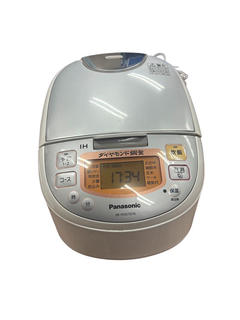 ◆美品 動作確認済み Panasonic IH炊飯器 SR-HVD1070 パナソニック SR-HVD1070 価格比較 - 価格.com