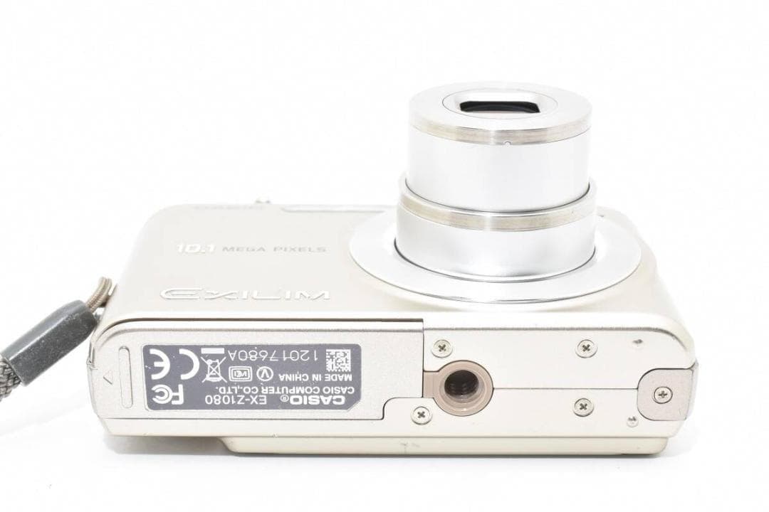 極美品 カシオ CASIO EXILIM EX-Z1080 ゴールド ＃A340 カシオ