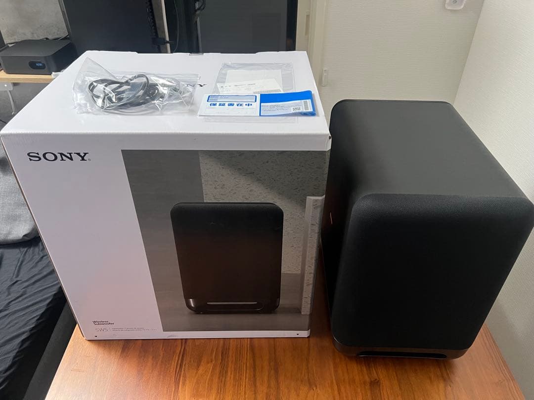 使用わずか　SONY SA-SW5 付属品完備 サブウーファー SA-SW5 SONY｜ソニー 通販 | ビックカメラ.com