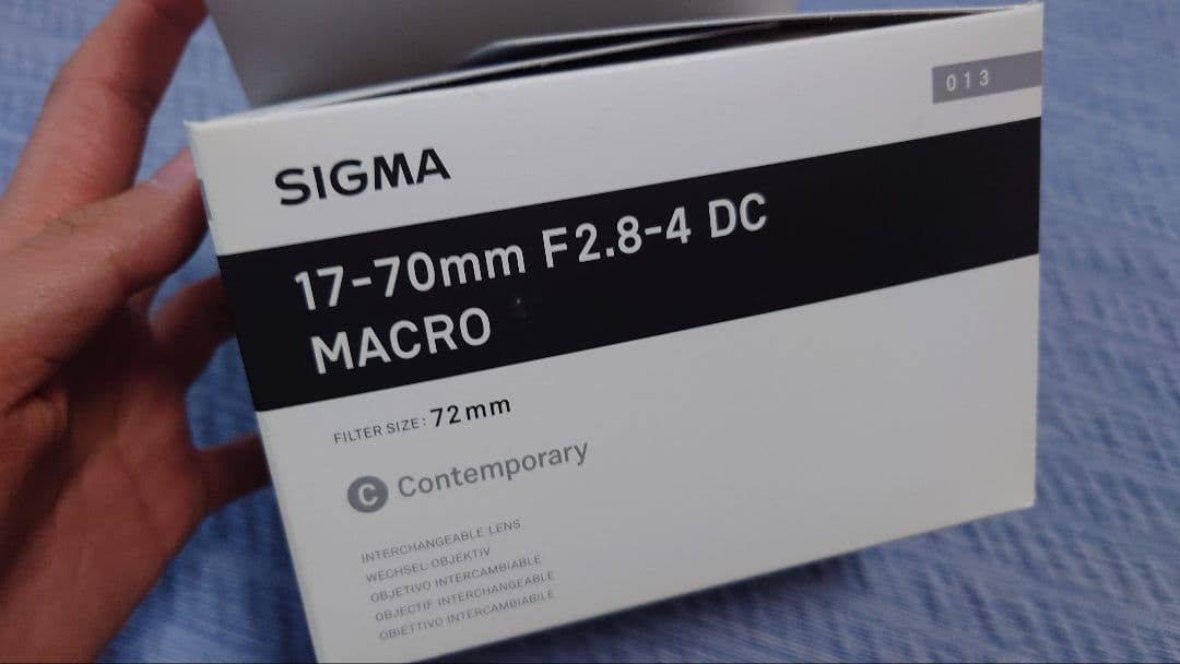 SIGMAシグマ 17-70mm F2.8-4 DCMACROCanon用中古