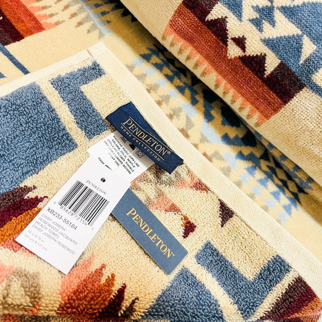 新品》ペンドルトン タオルブランケット チーフジョセフローズウッド