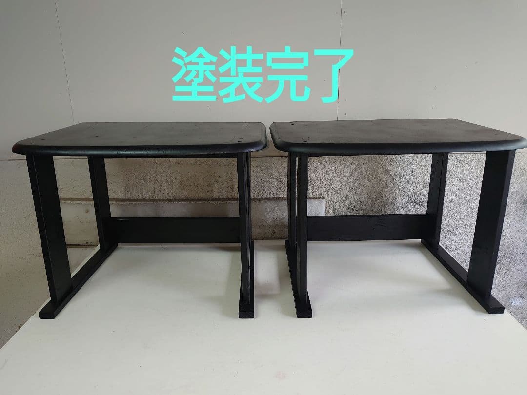 其の39】中古テーブルを加工するパチスロ実機を2台置く台（セパレート