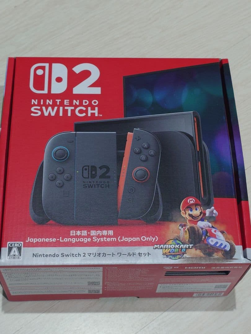 Nintendo Switch 2 日本語版 マリオカートセット　延長保証２年付 Amazon.co.jp: Nintendo Switch 2(日本語・国内専用) マリオカート