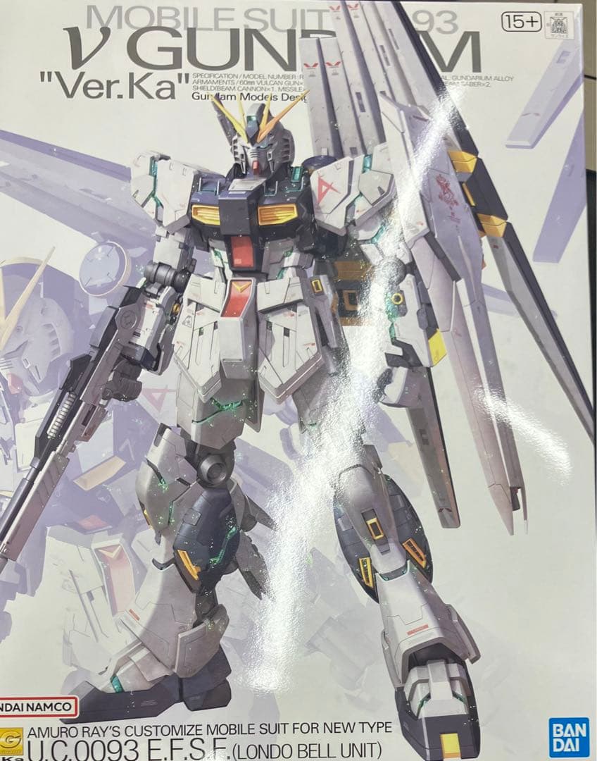 MG νガンダム Ver.Ka ガンプラ - メルカリ