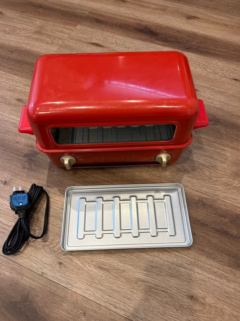 BRUNO レトロトースター レッド かわいくて男前！BRUNO新作「トースターグリル」を一足お先に徹底検証