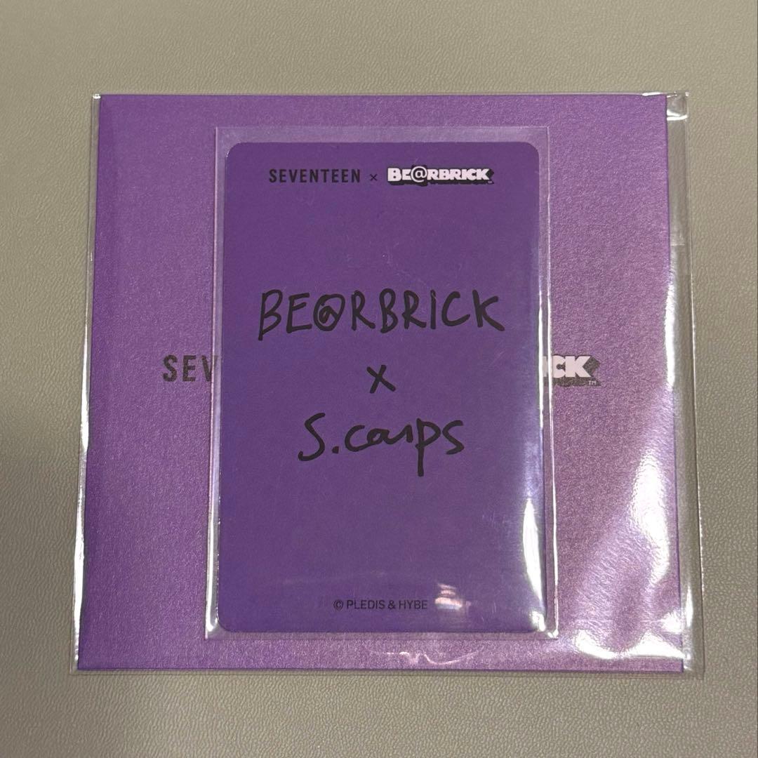 SEVENTEEN×BE@RBRICK セブチ エスクプス トレカ オンライン