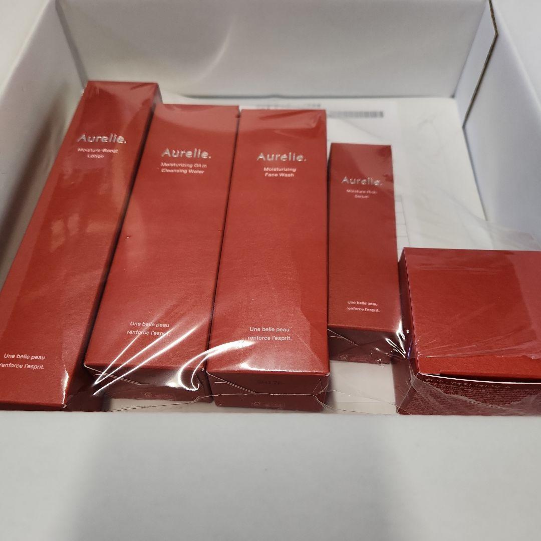 オレリー　5点セット オレリースキンケア5点セット Aurelie スキンケアセット 5点セット