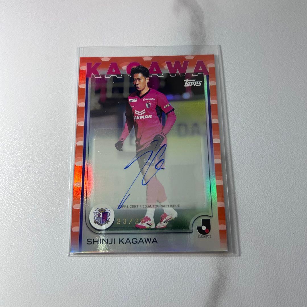 2025 Topps Jリーグ 香川真司 直筆サイン セレッソ大阪 25枚 限定