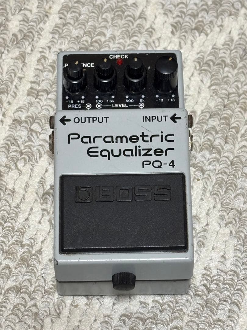 BOSS PQ-4 パラメトリックイコライザー　本体のみ PQ-4 Parametric Equalizer（パラメトリックイコライザー） │ BOSS