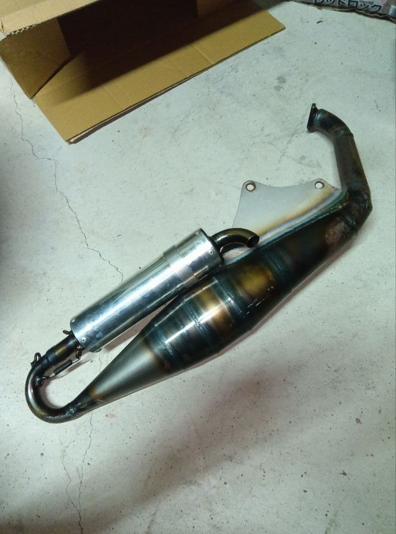 ライブディオ　AF35　　DIO ZX　 リアライズ　チャンバー rb-works製☆ライブディオ用☆レーシングチャンバー ☆サイレンサー