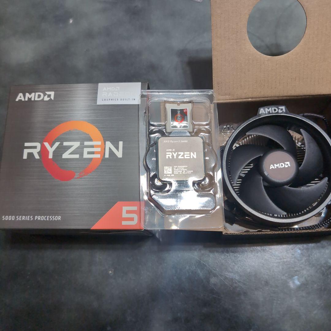 AMD Ryzen5 5600G CPUクーラー未使用 - メルカリ