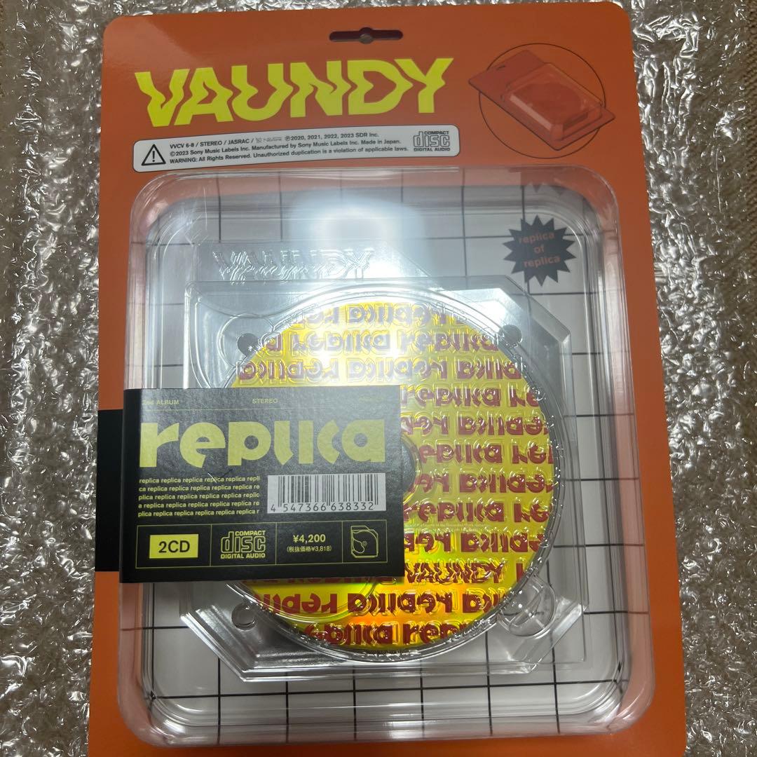 完全未開封VAUNDY CD 限定盤 rep l i ca - メルカリ