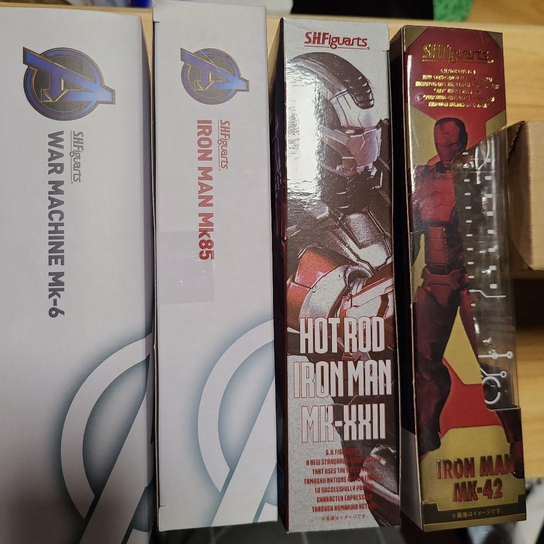 sh　アイアンマン　ウォーマシン　まとめ売り　アベンジャーズ 6107aa5f-8093-4a50-ae04-
