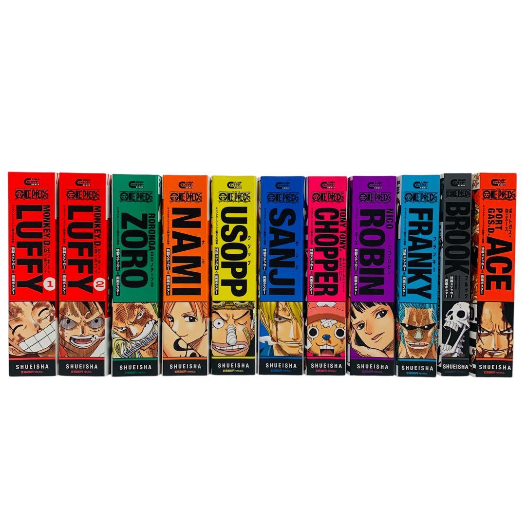 ONE PIECE ワンピース 尾田栄一郎 初版 キャラクターREMIX11冊 - メルカリ