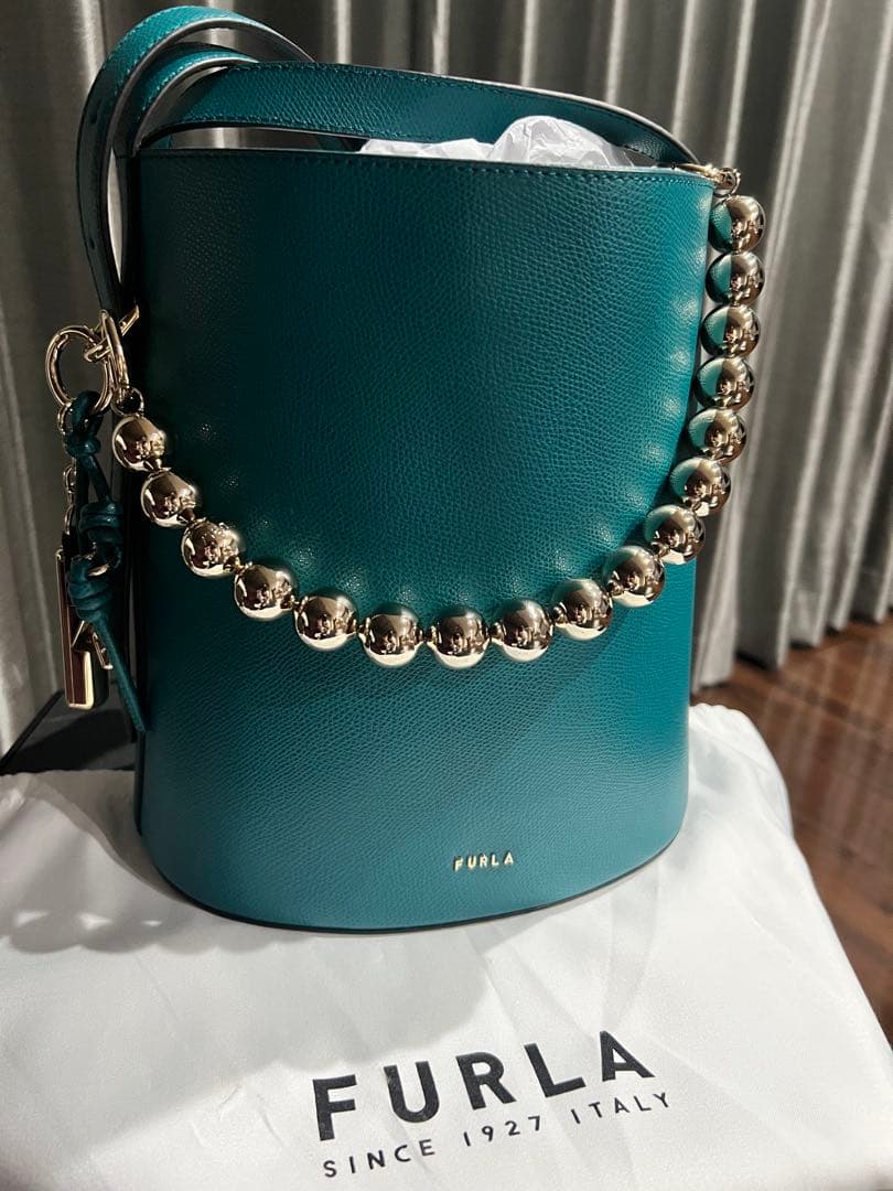 FURLA ティール レザー ショルダーバッグ Furla☆TEIA 3Wayレザーバッグ (FURLA/ショルダーバッグ・ポシェット