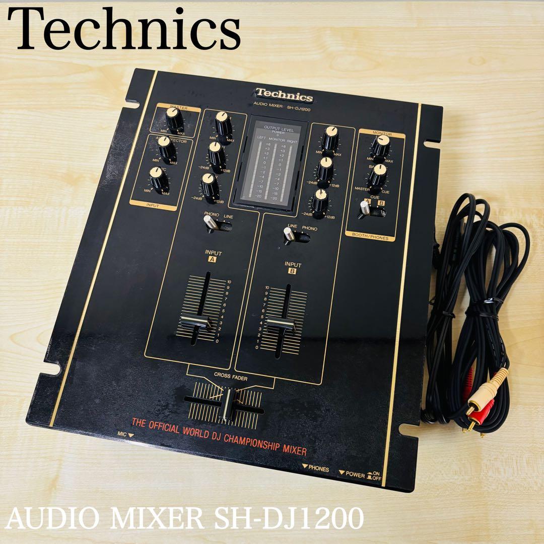 Technics テクニクス SH-DJ1200 オーディオミキサー 送料込み Technics SH-DJ1200 DJ Mixer Pro Music Equipment Very Good | eBay