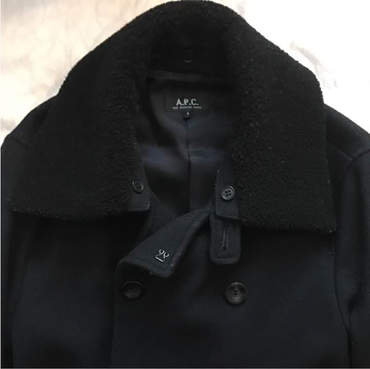 A.P.C アーペーセー ダブルメルトンPコート