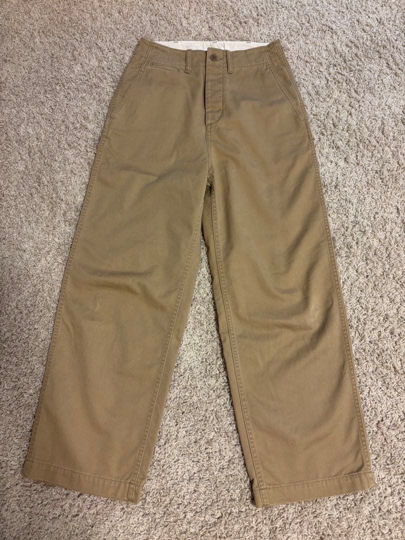 Wim Gazelle チノパンツ キャメル