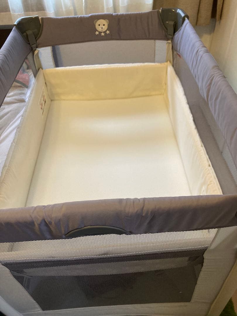 Aprica アップリカ　ココネルエアーAB グレーベア　ベビーベッド ココネル エアー AB | ベビーカー・チャイルドシートのアップリカ | Aprica